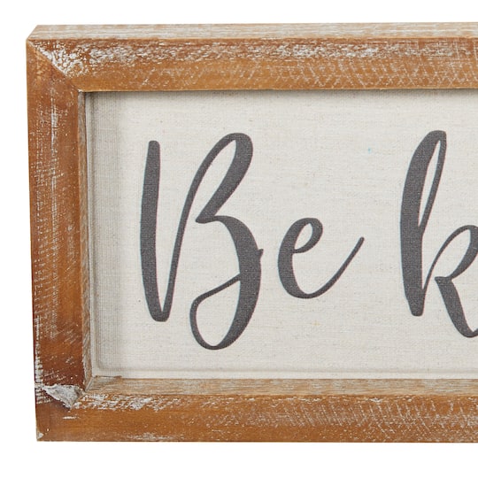 Set of 2 Brown Metal Farmhouse Sign Wall Decor, 12" x 6"